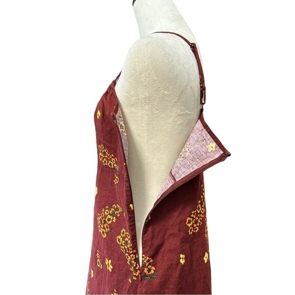 NWT Urban Outfitters Mini Dress Brown Orange Medium M - Picture 10 of 16